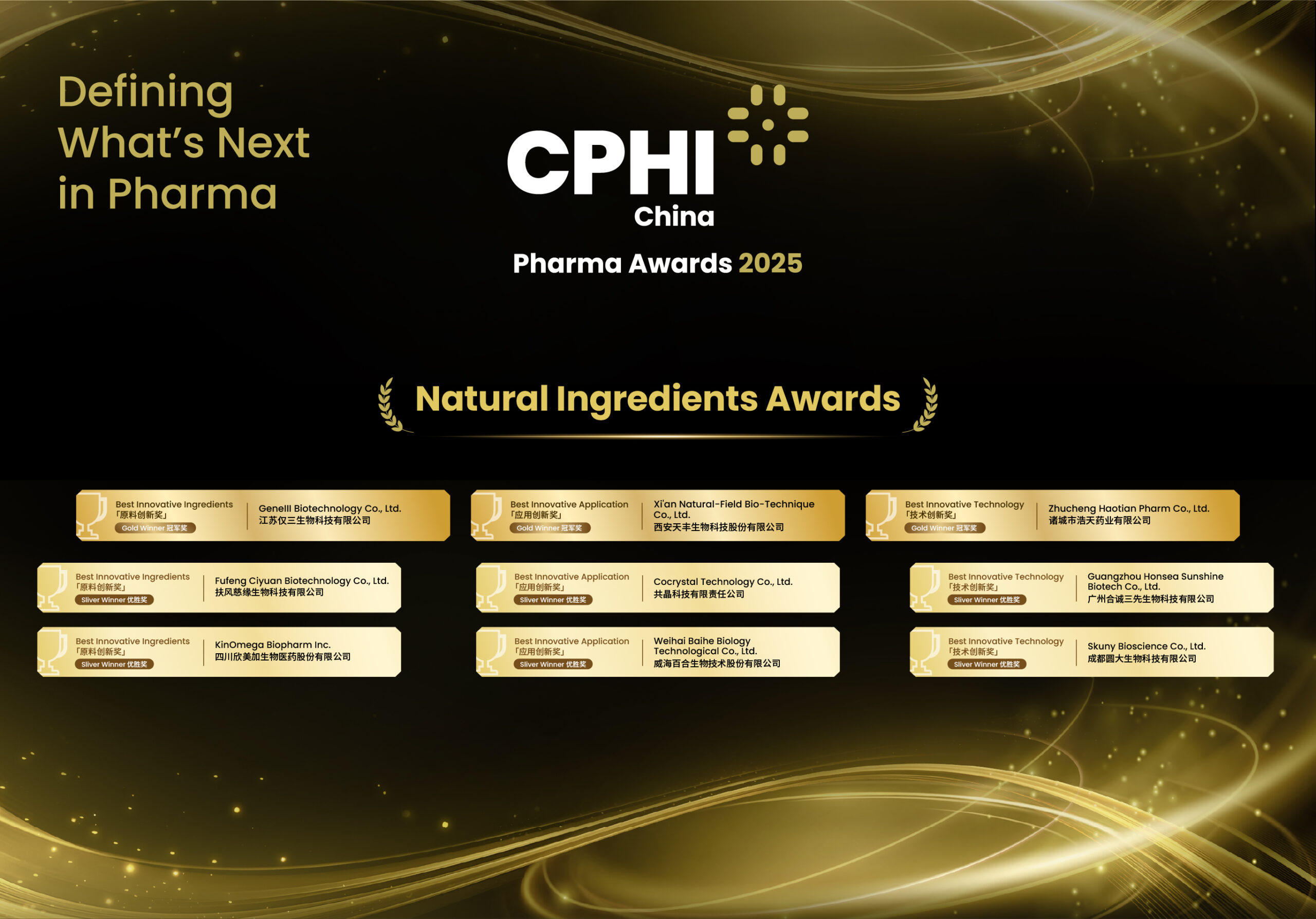 Natural Ingredients Awards 1