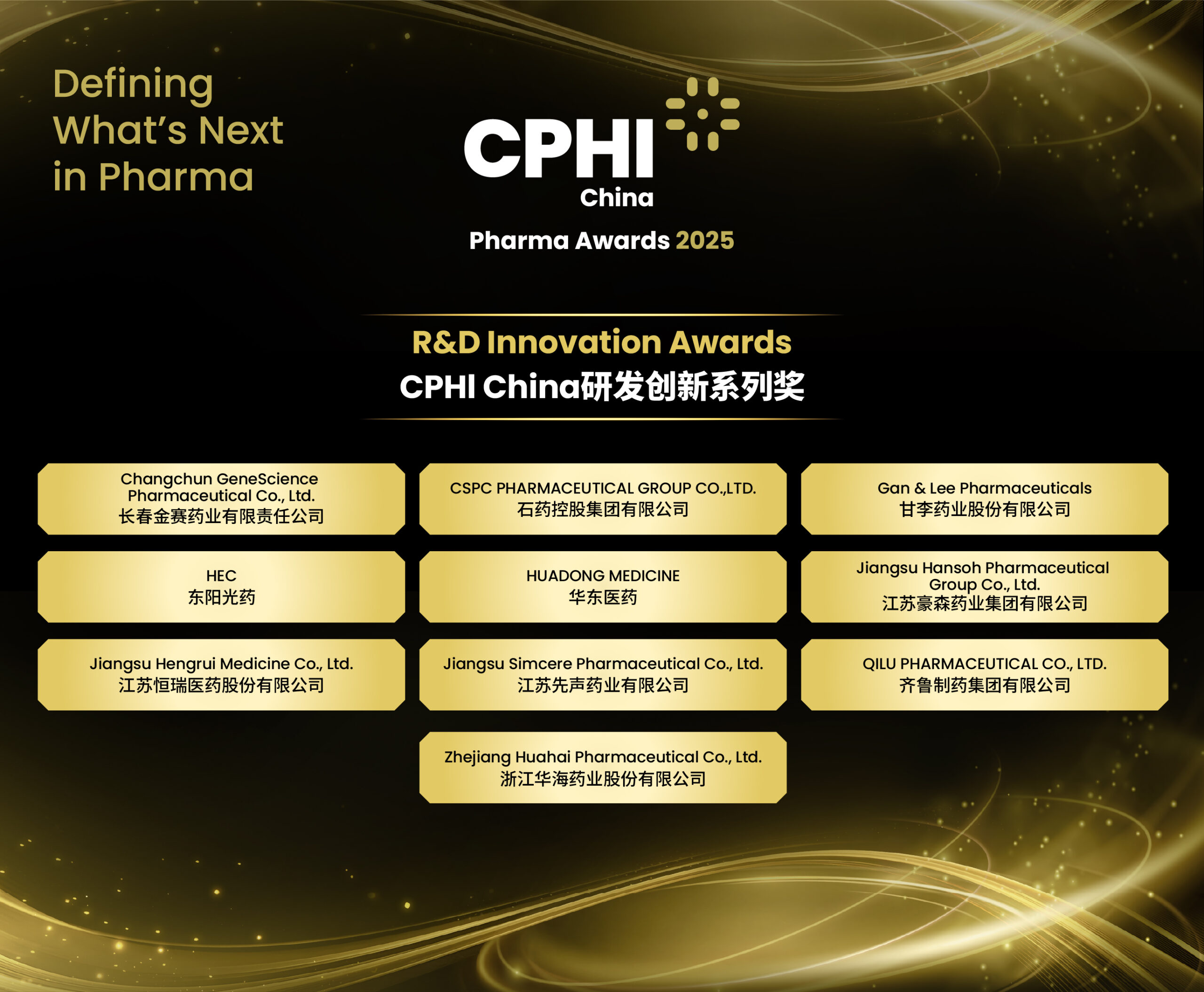 4.CPHl China研发创新系列奖